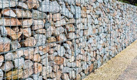 Mur en gabions à Paris: fabrication, installation sur mesure | METAF'R